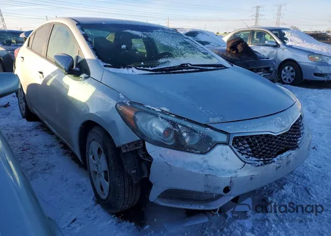 2015 Kia Forte Lx from USA, damaged, VIN KNAFK4A69F5297048